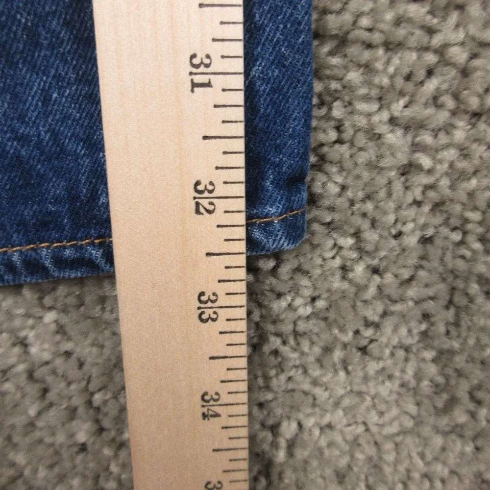 Levis Jeans Mens 38x34 Blue 501 Button Fly Original Straight Faded Denim Pants